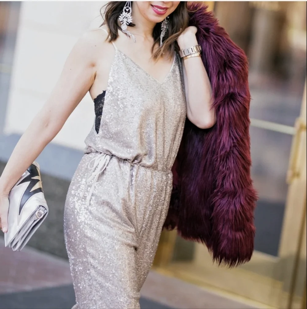 Free‎ people jumpsuit sequin